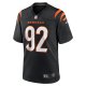 Men's Cincinnati Bengals B.J. Hill Nike Black Game Jersey