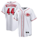 Men's Cincinnati Reds #44 Elly De La Cruz Nike White Home Cool Base Jersey