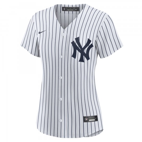 Women's New York Yankees Giancarlo Stanton Nike White Home Replica Player Jersey