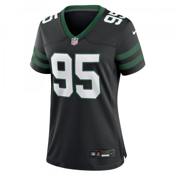 Women's New York Jets Quinnen Williams Nike Legacy Black Alternate Game Jersey