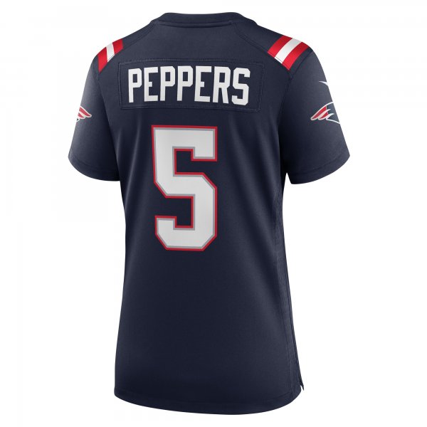 Women's New England Patriots Jabrill Peppers Nike Navy Game Player Jersey