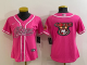 Women's San Francisco 49ers Blank Pink Stitched Baseball Cool Base Jersey