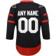 Youth Ottawa Senators Black Home Replica Custom Jersey