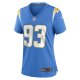 Women's Los Angeles Chargers Otito Ogbonnia Nike Powder Blue Game Player Jersey