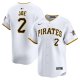 Men's Pittsburgh Pirates Connor Joe Nike White Home Limited Player Jersey