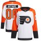 Men's Philadelphia Flyers  adidas White Away  Primegreen Custom Jersey