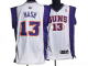 Men's Phoenix Suns #13 Steve Nash Stitched White NBA Jersey