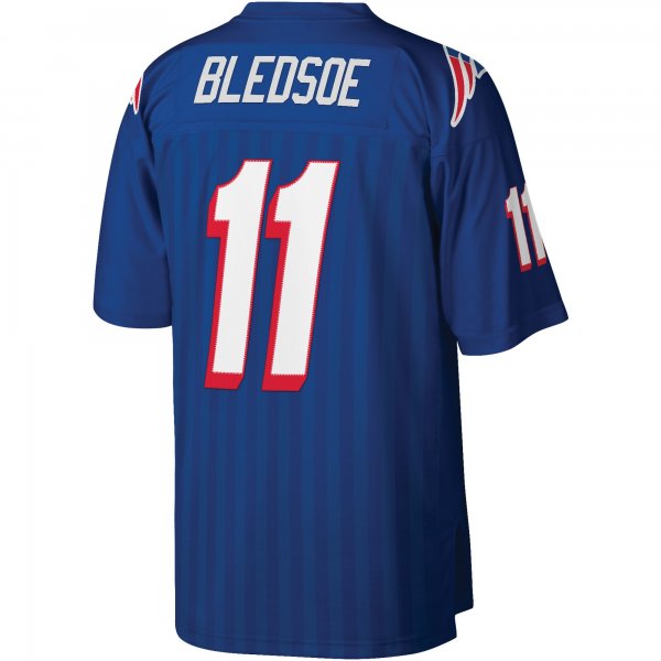 Men's New England Patriots Drew Bledsoe Mitchell & Ness Royal Legacy Replica Jersey