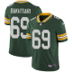 Nike Green Bay Packers #69 David Bakhtiari Green Team Color Men's Stitched NFL Vapor Untouchable Limited Jersey