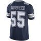 Men's Dallas Cowboys Leighton Vander Esch Nike Navy Vapor Limited Player Jersey