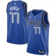 Unisex Dallas Mavericks Luka DonÃÂiÃÂ Nike Blue Swingman Jersey - Icon Edition