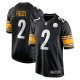 Men's Pittsburgh Steelers #2 Justin Fields Nike Black Player Jersey