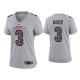 Women's Arizona Cardinals Budda Baker Gray Atmosphere Fashion Game Jersey