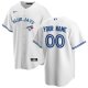 Men's Toronto Blue Jays Nike White Home Replica Custom Jersey