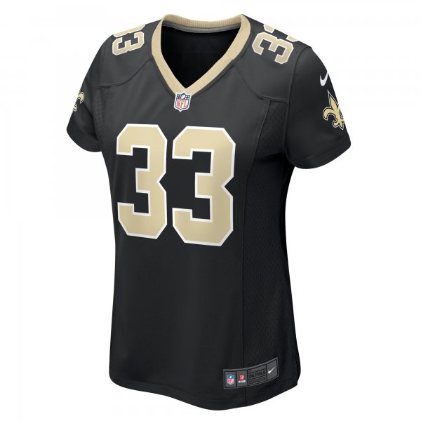 Women's New Orleans Saints Kirk Merritt Nike  Black Team Game Jersey