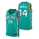 Men's San Antonio Spurs #14 Blake Wesley Nike 2022 City Edition Swingman Jersey