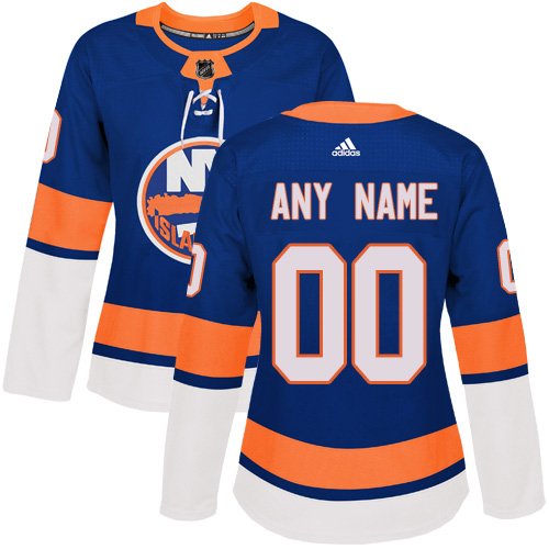 Women's Adidas New York Islanders Royal Blue Home NHL Customized Jersey