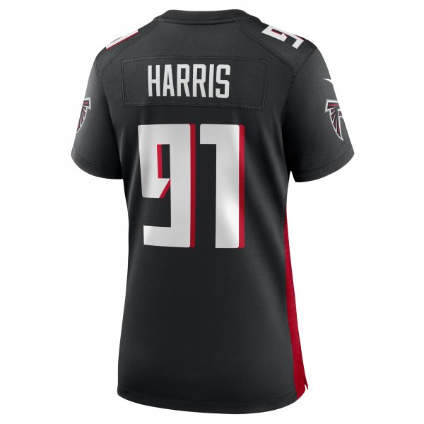 Women's Atlanta Falcons Demone Harris Nike  Black  Game Jersey