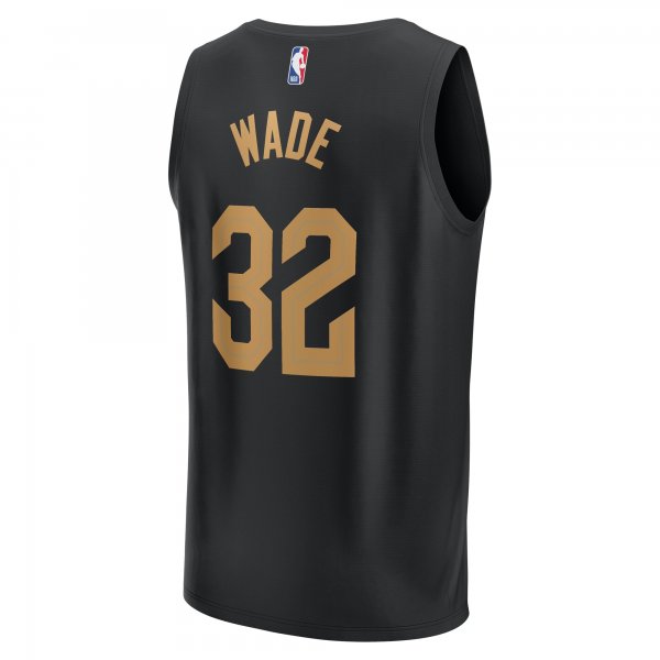 Men's Cleveland Cavaliers Dean Wade Fanatics Black Fast Break Replica Player Jersey - Statement Edition