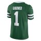 Men's New York Jets Ahmad Sauce Gardner Nike Legacy Green Vapor F.U.S.E. Limited Jersey