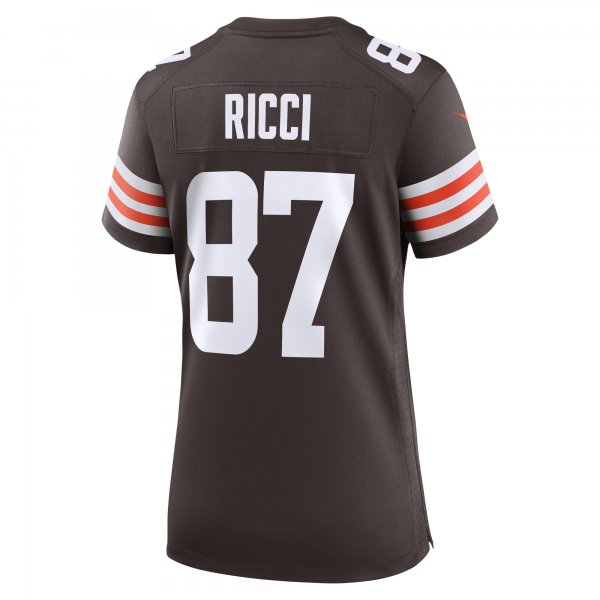 Women's Cleveland Browns Giovanni Ricci Nike  Brown  Game Jersey