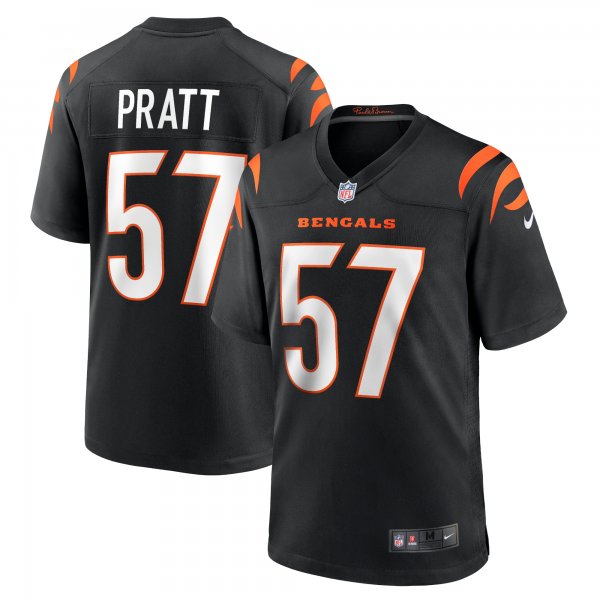 Men's Cincinnati Bengals Germaine Pratt Nike Black Game Jersey