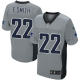 Nike Dallas Cowboys #22 Emmitt Smith Grey Shadow Youth Stitched NFL Elite Jersey