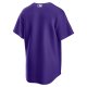 Men's Colorado Rockies Nike Purple Alternate Replica Team Jersey