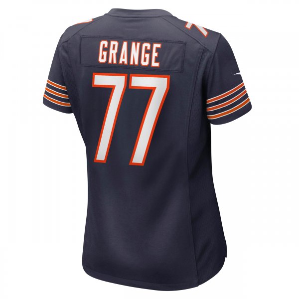 Women's Chicago Bears Red Grange Nike Navy Retired Player Jersey