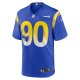 Men's Los Angeles Rams Earnest Brown IV Nike  Royal Team Game Jersey