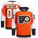 Men's Philadelphia Flyers  adidas Burnt Orange Home  Primegreen Custom Jersey