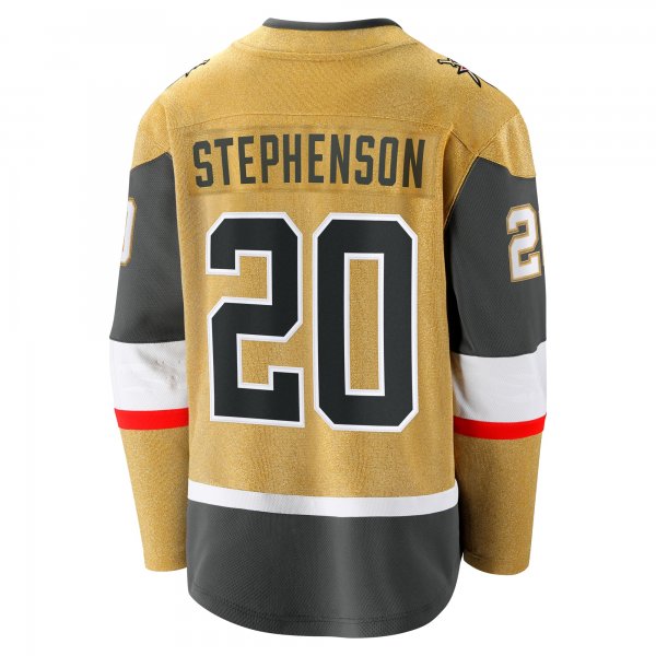 Men's Vegas Golden Knights Chandler Stephenson Fanatics Gold Home Breakaway Jersey