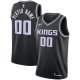 Men's Sacramento Kings Nike Black Swingman Custom Jersey - Statement Edition