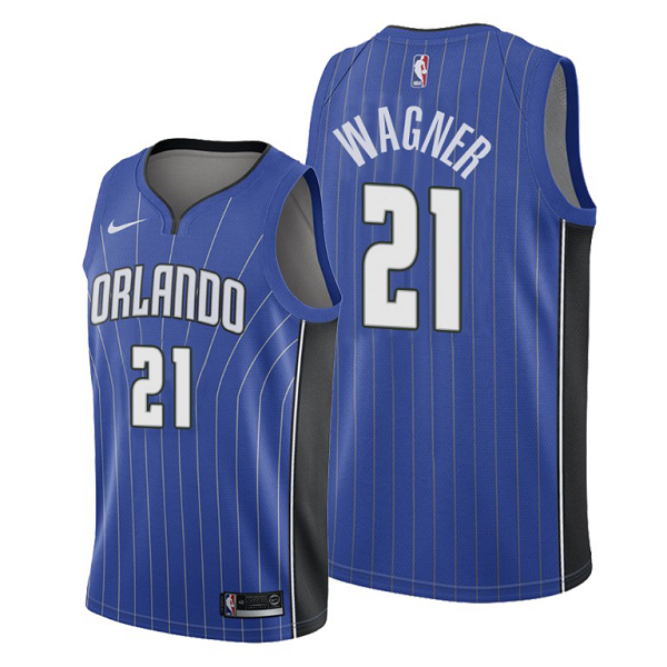 Men's Nike Orlando Magic #21 Franz Wagner Icon Edition Blue Jersey