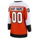 Women's Philadelphia Flyers Fanatics Burnt Orange Home Premier Breakaway Custom Jersey