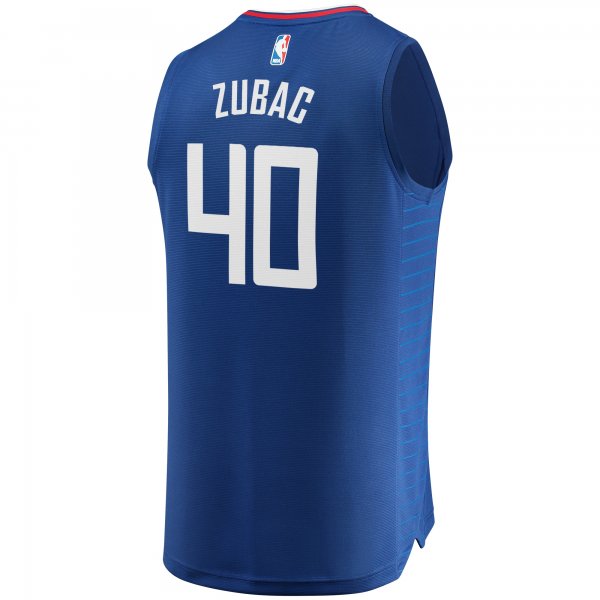 Men's LA Clippers Ivica Zubac Fanatics Royal Fast Break Replica Jersey - Icon Edition