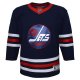 Youth Winnipeg Jets Navy 2021/22 Alternate Premier Jersey