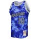 Men's Golden State Warriors Tim Hardaway Mitchell & Ness Blue 1990/91 Galaxy Swingman Jersey