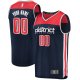 Men's Washington Wizards Fanatics Navy Fast Break Replica Custom Jersey - Statement Edition