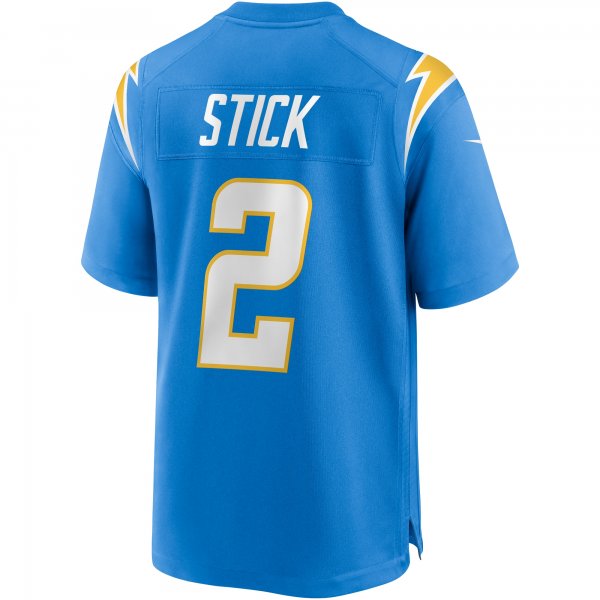 Men's Los Angeles Chargers Easton Stick Nike Powder Blue Game Jersey