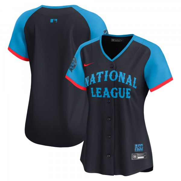 Women's National League Nike Navy 2024 MLB All-Star Game Cool Base Jersey