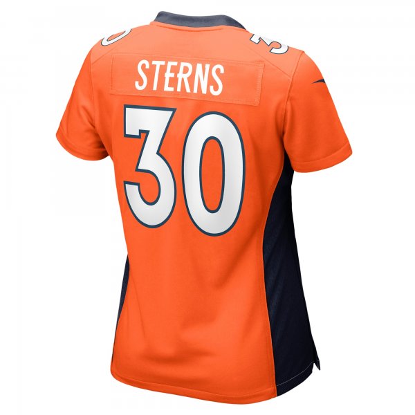 Women's Denver Broncos Caden Sterns Nike Orange Nike Game Jersey