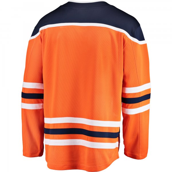 Men's Edmonton Oilers Fanatics Orange Breakaway Home Jersey