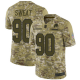 Washington Redskins #90 Montez Sweat Camo Men's Stitched NFL Limited 2018 Salute To Service Jersey