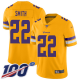 Minnesota Vikings #22 Harrison Smith Gold Men's Stitched NFL Limited Inverted Legend 100th Season Jersey