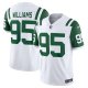 Men's New York Jets #95 Quinnen Williams Nike White Classic Alternate Vapor F.U.S.E. Jersey