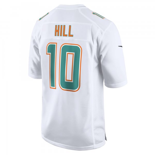 Men's Miami Dolphins Tyreek Hill Nike White Fashion Game Jersey