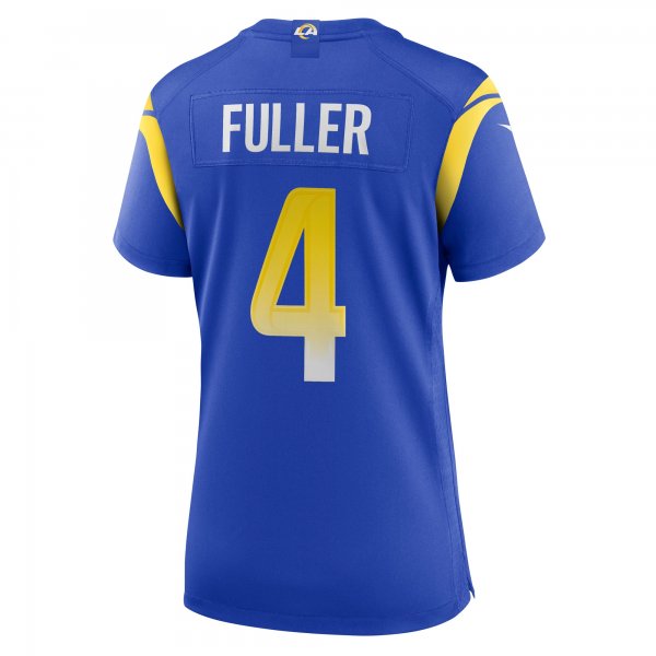 Women's Los Angeles Rams Jordan Fuller Nike Royal Game Player Jersey