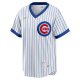 Men's Chicago Cubs Ernie Banks Nike White Home Cooperstown Collection Player Jersey