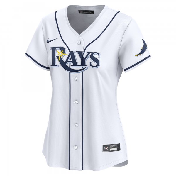 Women's Tampa Bay Rays Nike White #1 Mom Home Limited Jersey